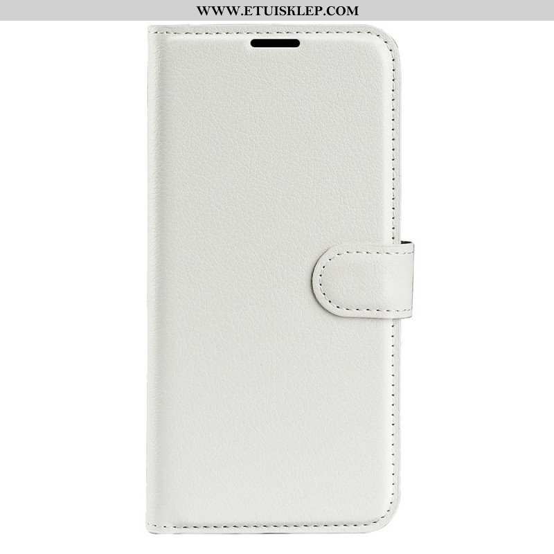 Etui Folio do Samsung Galaxy A14 / A14 5G Klasyczna Sztuczna Skóra